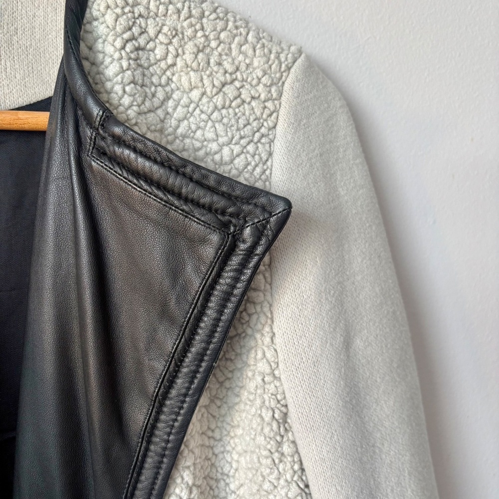TURNOVER Ivory wool coat EU 36 - Picture 4 of 16